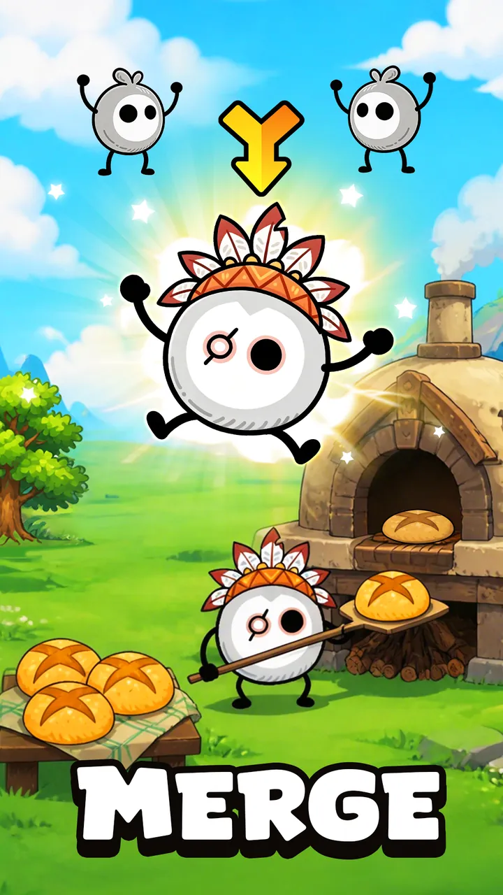 Village Tycoon: Merge & Idle Screenshot 3