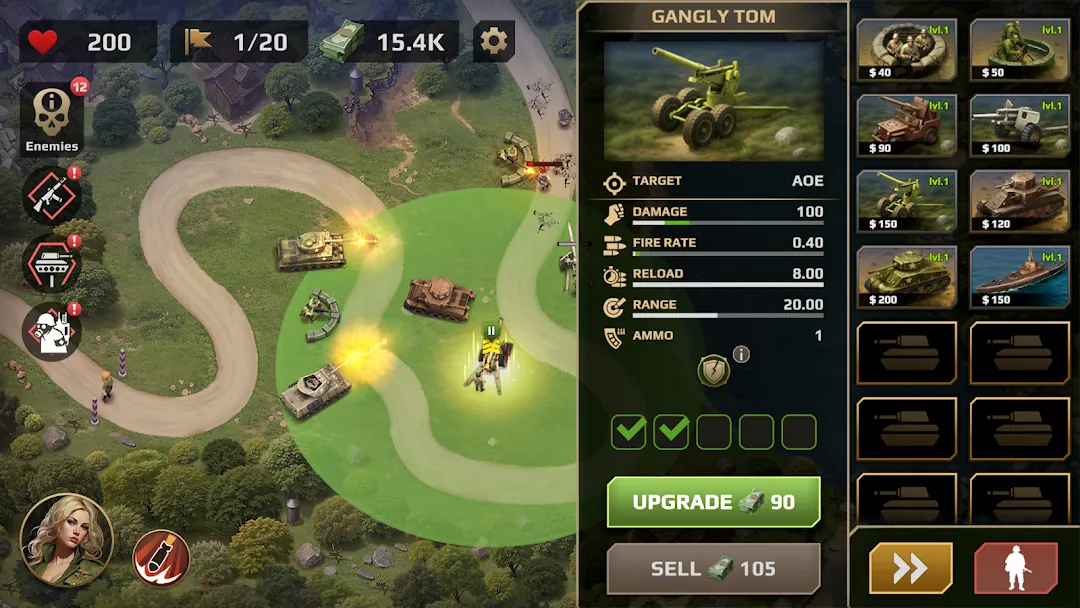 WWII Defense: RTS Army TD game Screenshot 3