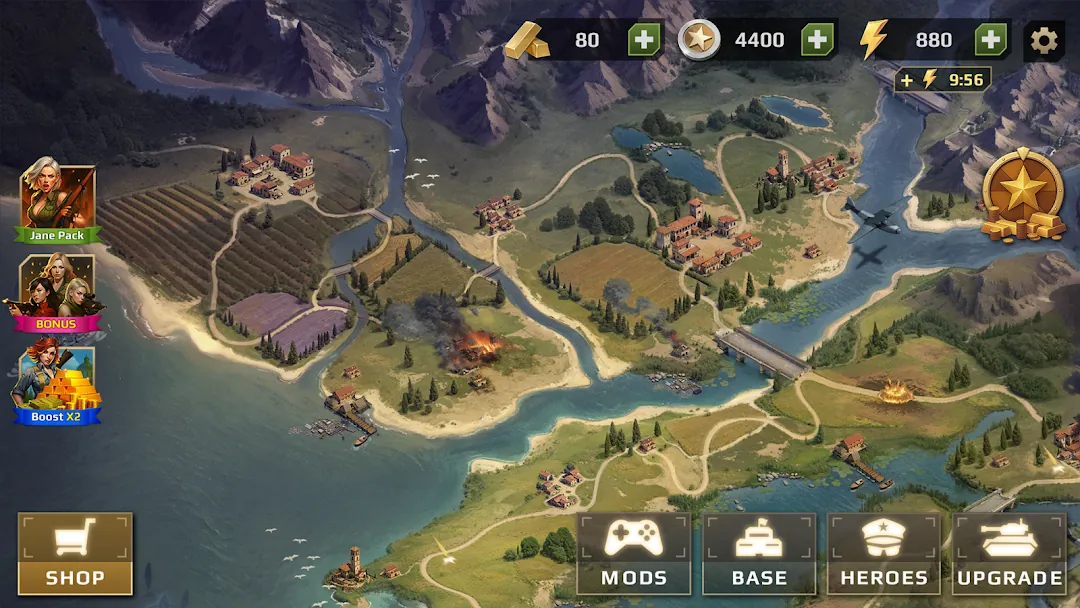 WWII Defense: RTS Army TD game Screenshot 5