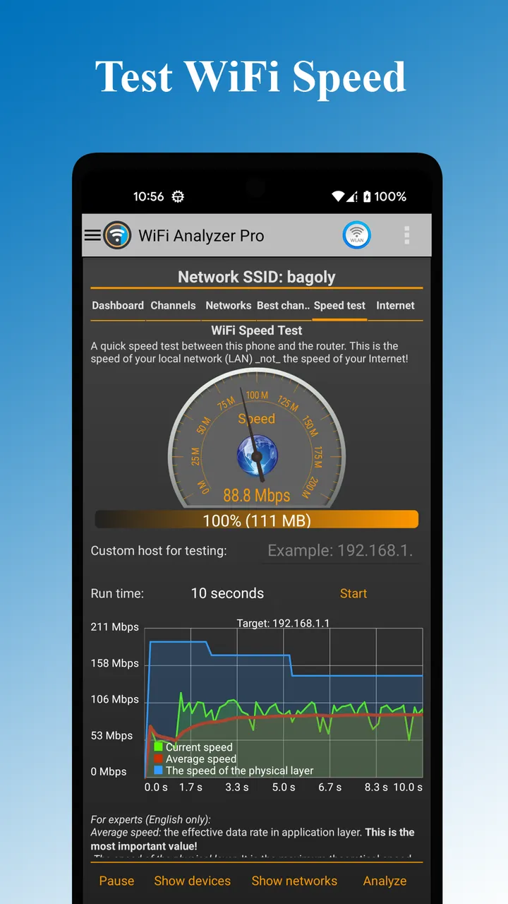 WiFi Analyzer Pro Screenshot 4