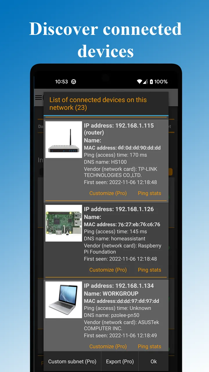 WiFi Analyzer Pro Screenshot 5