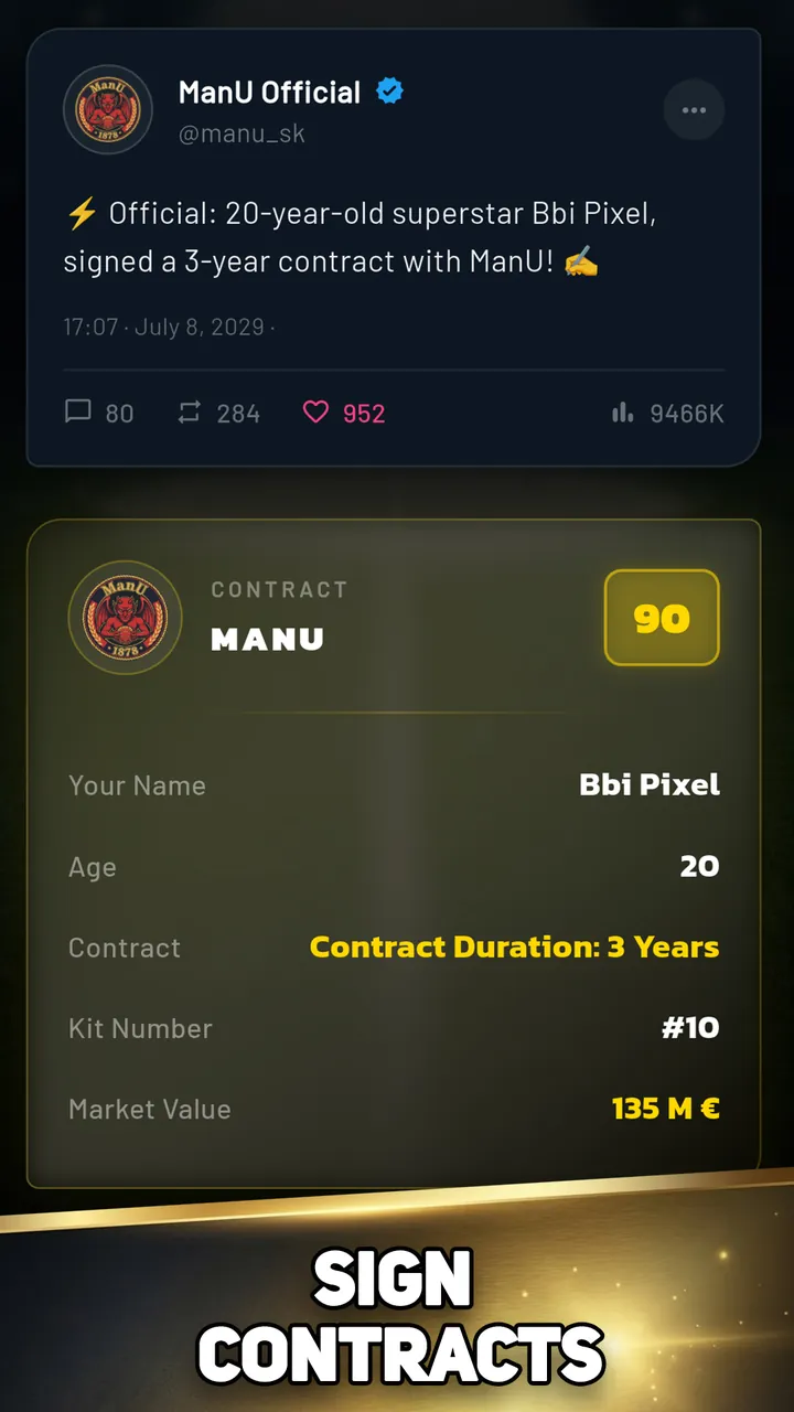 Wonderkid: Football Career Sim Screenshot 6