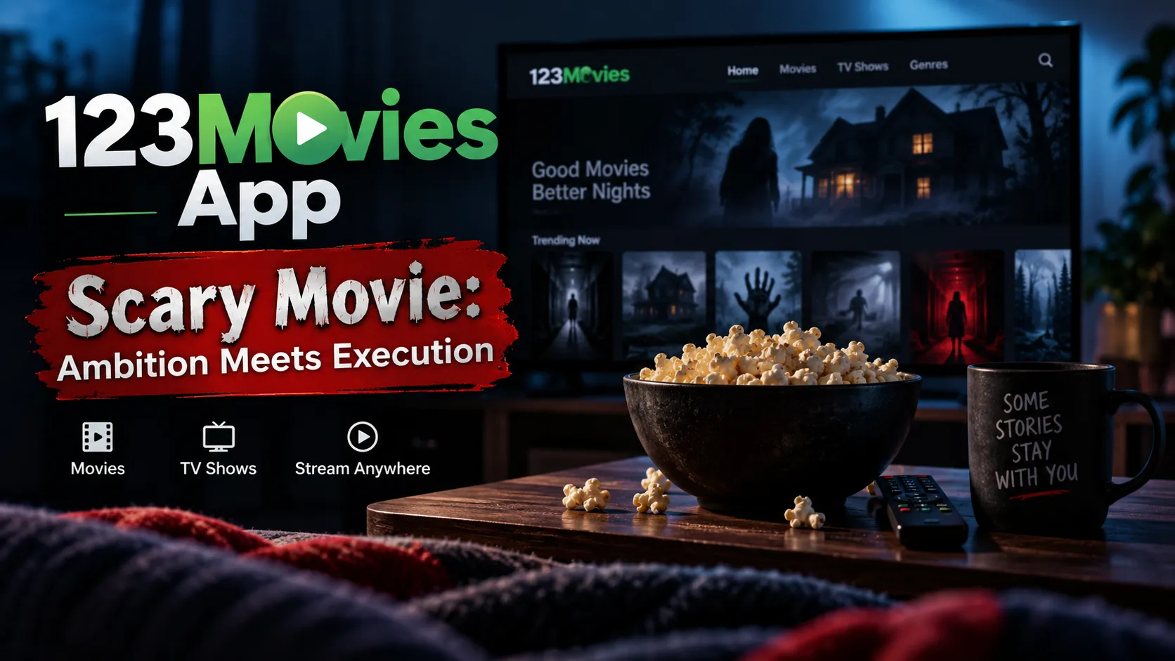 123Movies App | Scary Movie: Ambition Meets Execution icon