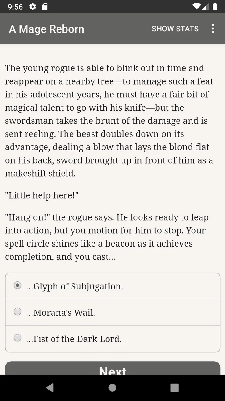 A Mage Reborn: Book One Screenshot 3