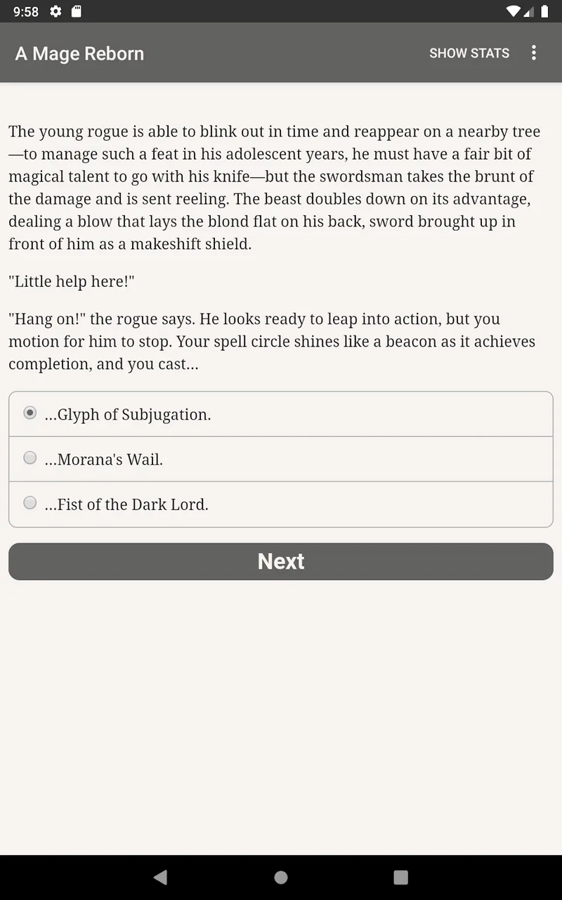 A Mage Reborn: Book One Screenshot 8