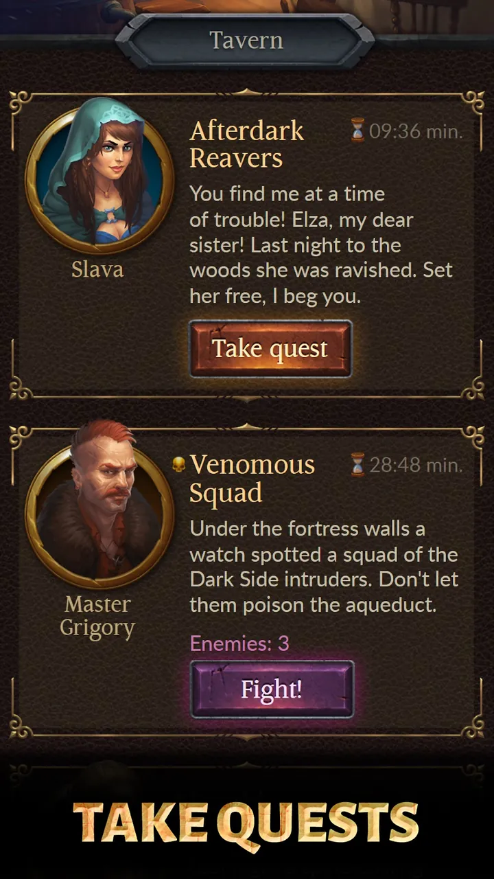 Age of Revenge: Turn Based RPG Screenshot 5