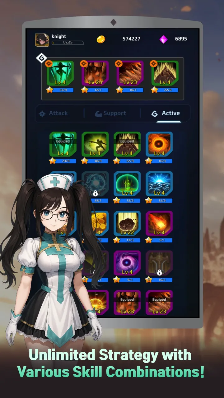 Arcane Knight : Idle RPG Screenshot 5