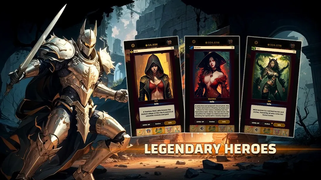 Astral Cards: Idle Card Game Screenshot 4