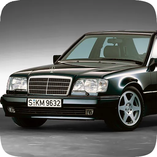 Benz E500 W124 Drift Simulator Screenshot 1