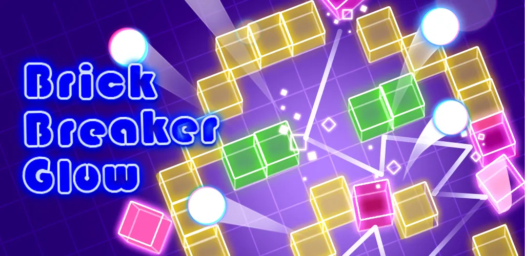Brick Breaker Glow Screenshot 2