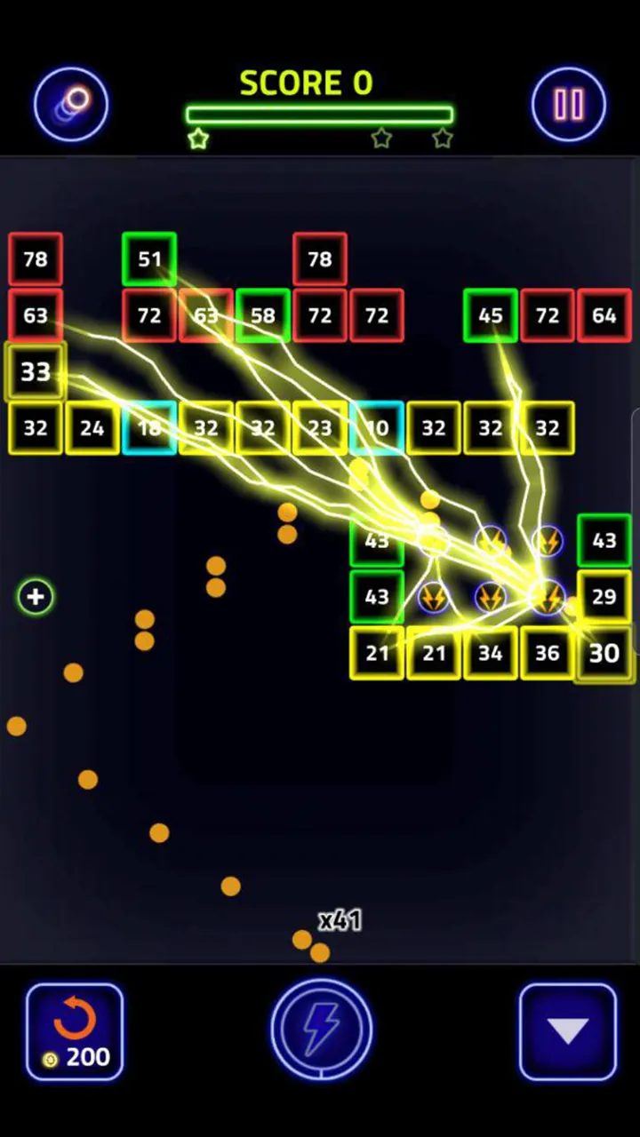 Brick Breaker Glow Screenshot 4
