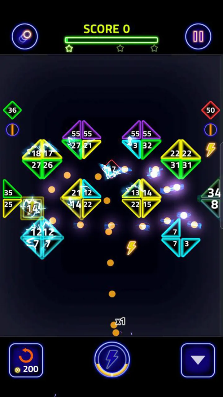 Brick Breaker Glow Screenshot 5