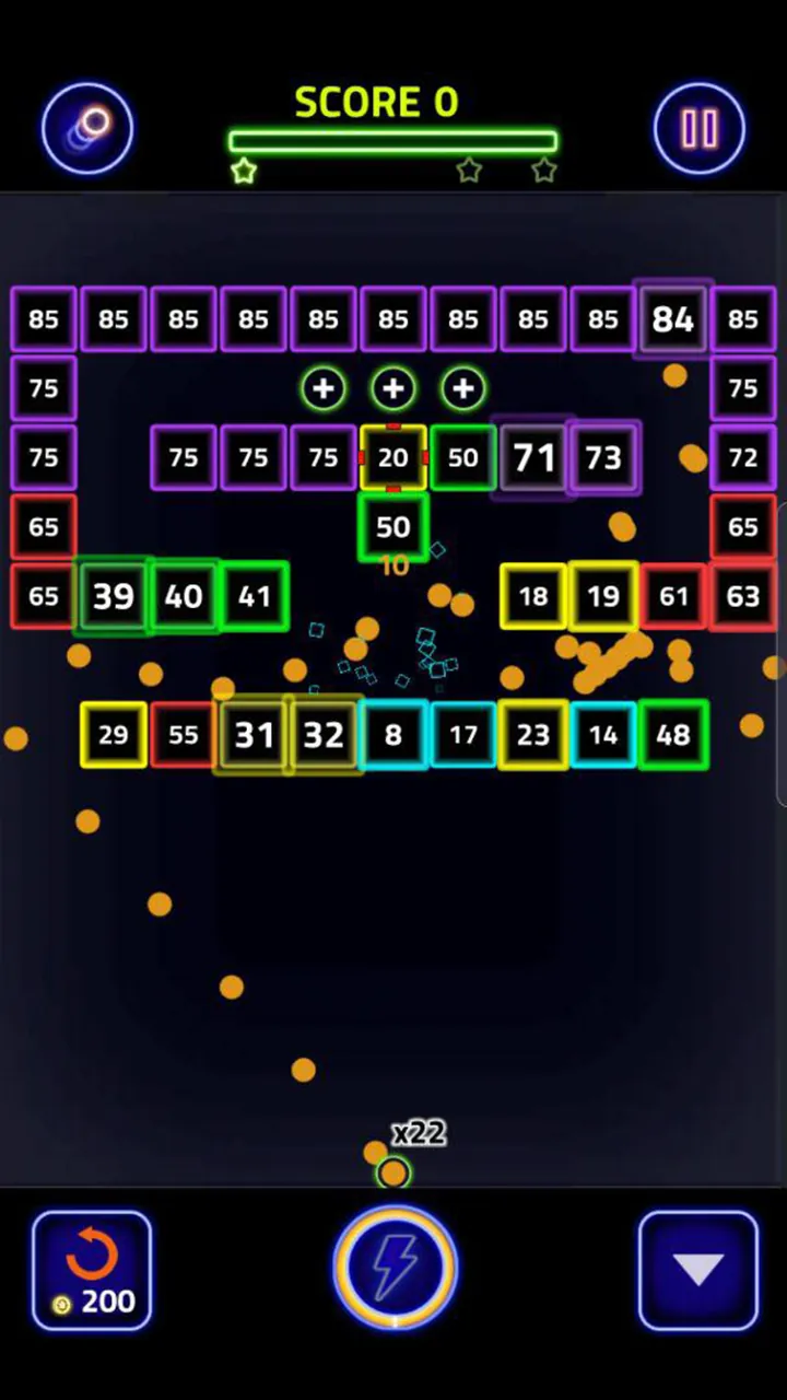 Brick Breaker Glow Screenshot 6