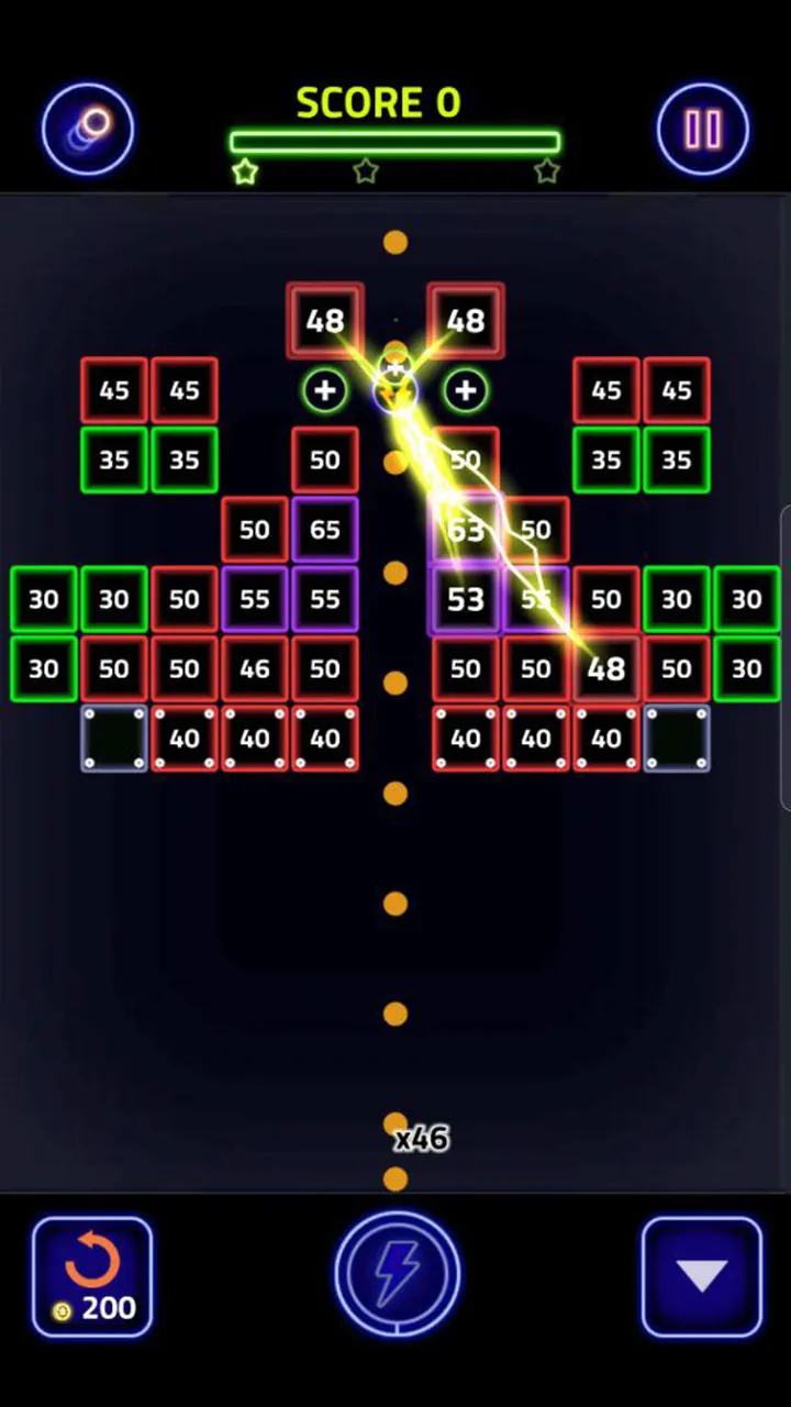 Brick Breaker Glow Screenshot 7