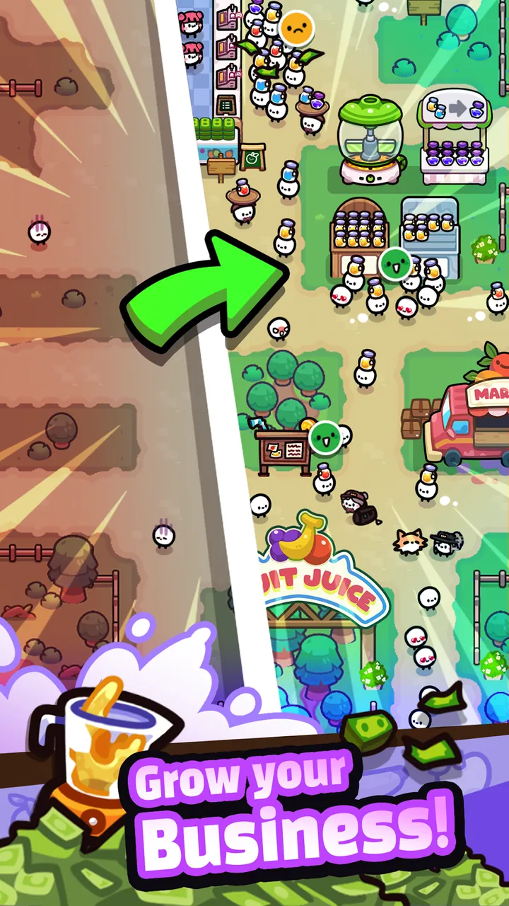 Chainsaw Juice King: Idle Shop Screenshot 4