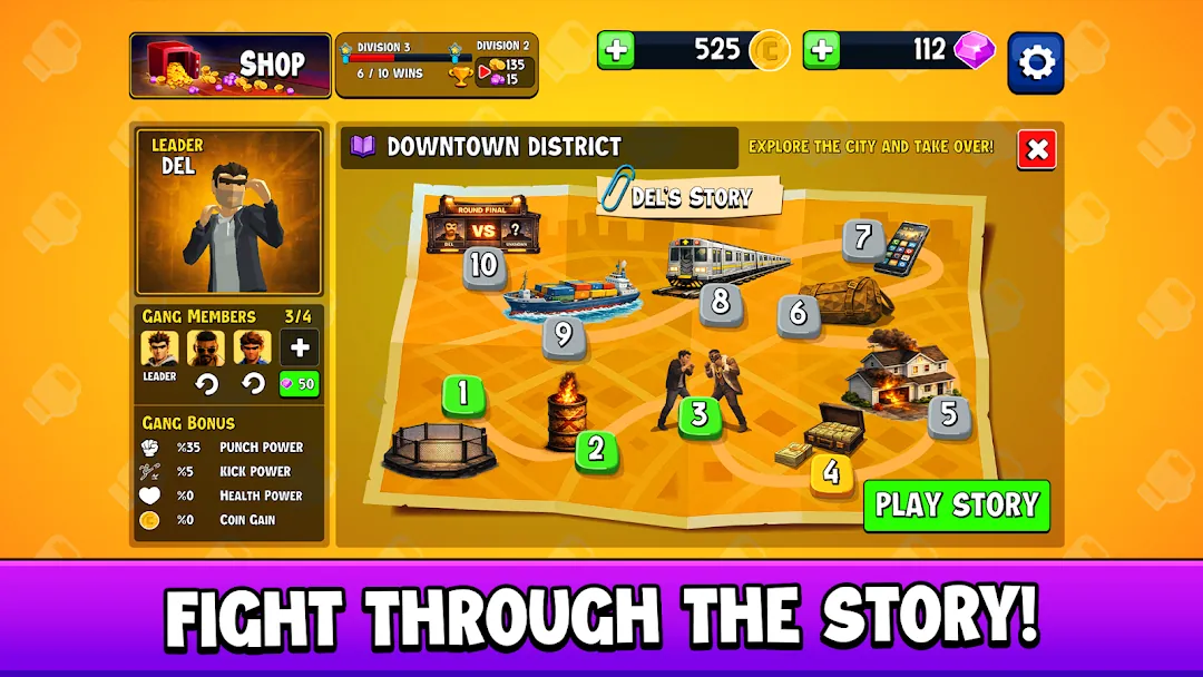 City Fighter vs Street Gang Screenshot 5