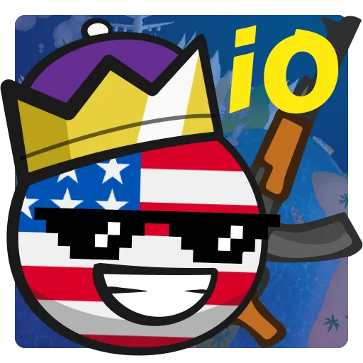 Country Balls Io: Battle Arena Screenshot 1