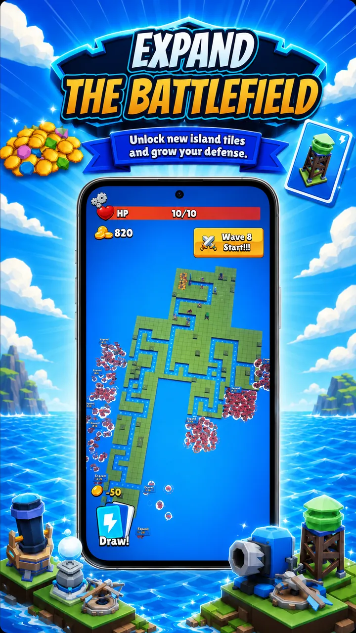 Endless Island TowerDefense Screenshot 4