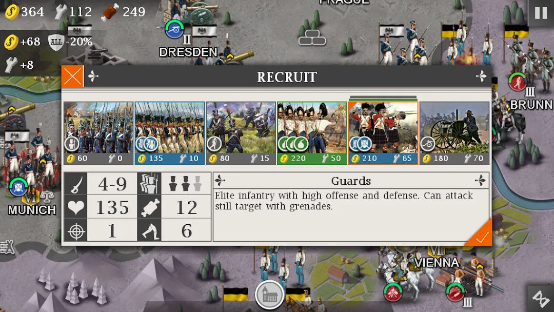 European War 4: Napoleon Screenshot 3