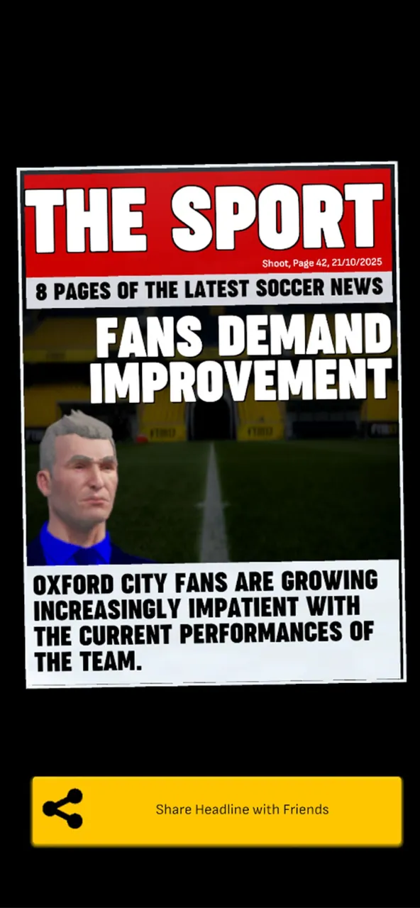 First Team Manager 2027 Screenshot 8