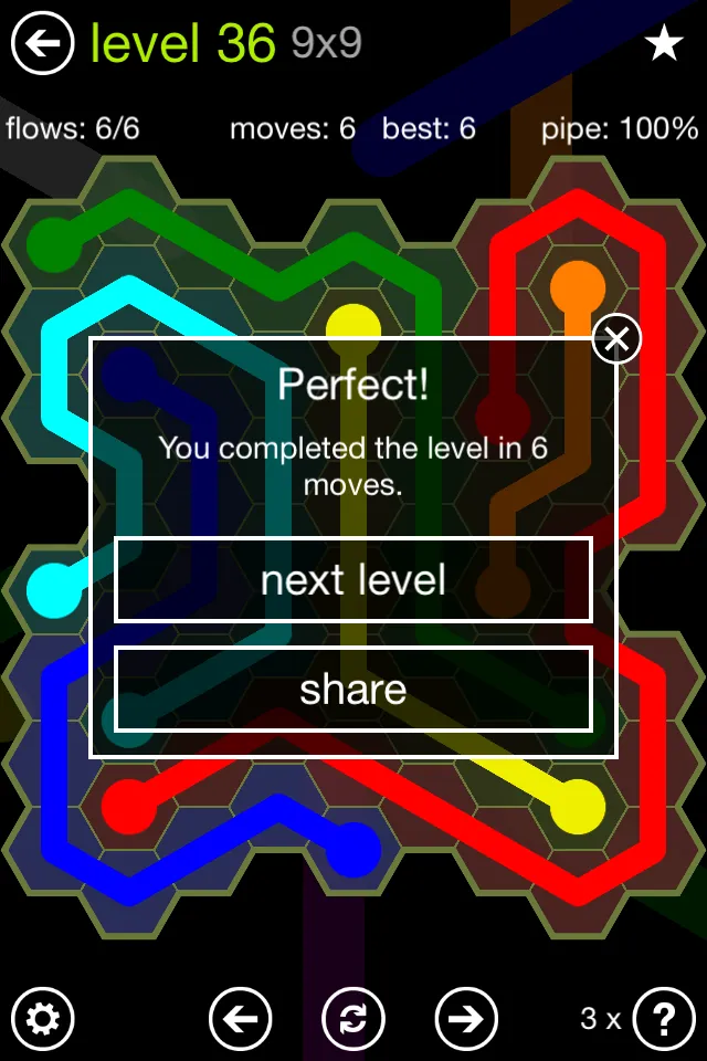 Flow Free: Hexes Screenshot 4