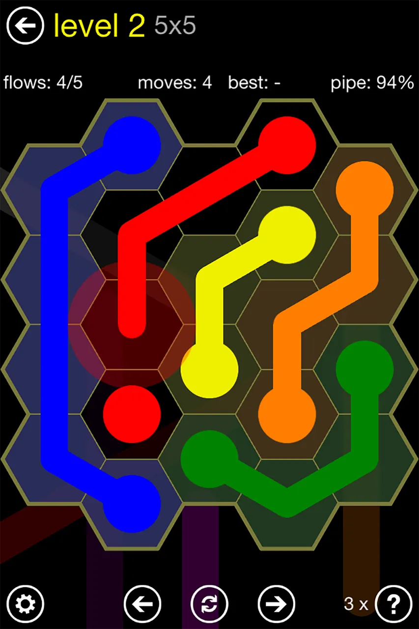 Flow Free: Hexes Screenshot 7