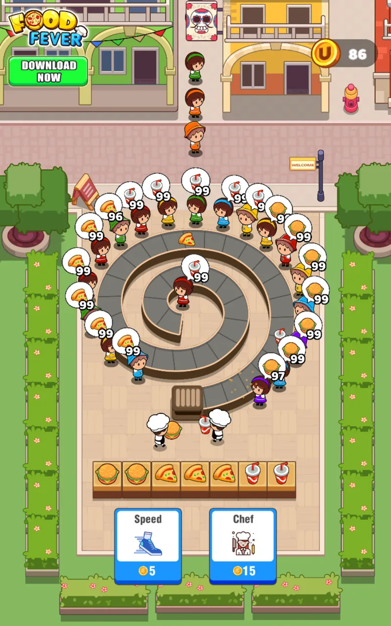 Food Fever: Restaurant Tycoon Screenshot 2