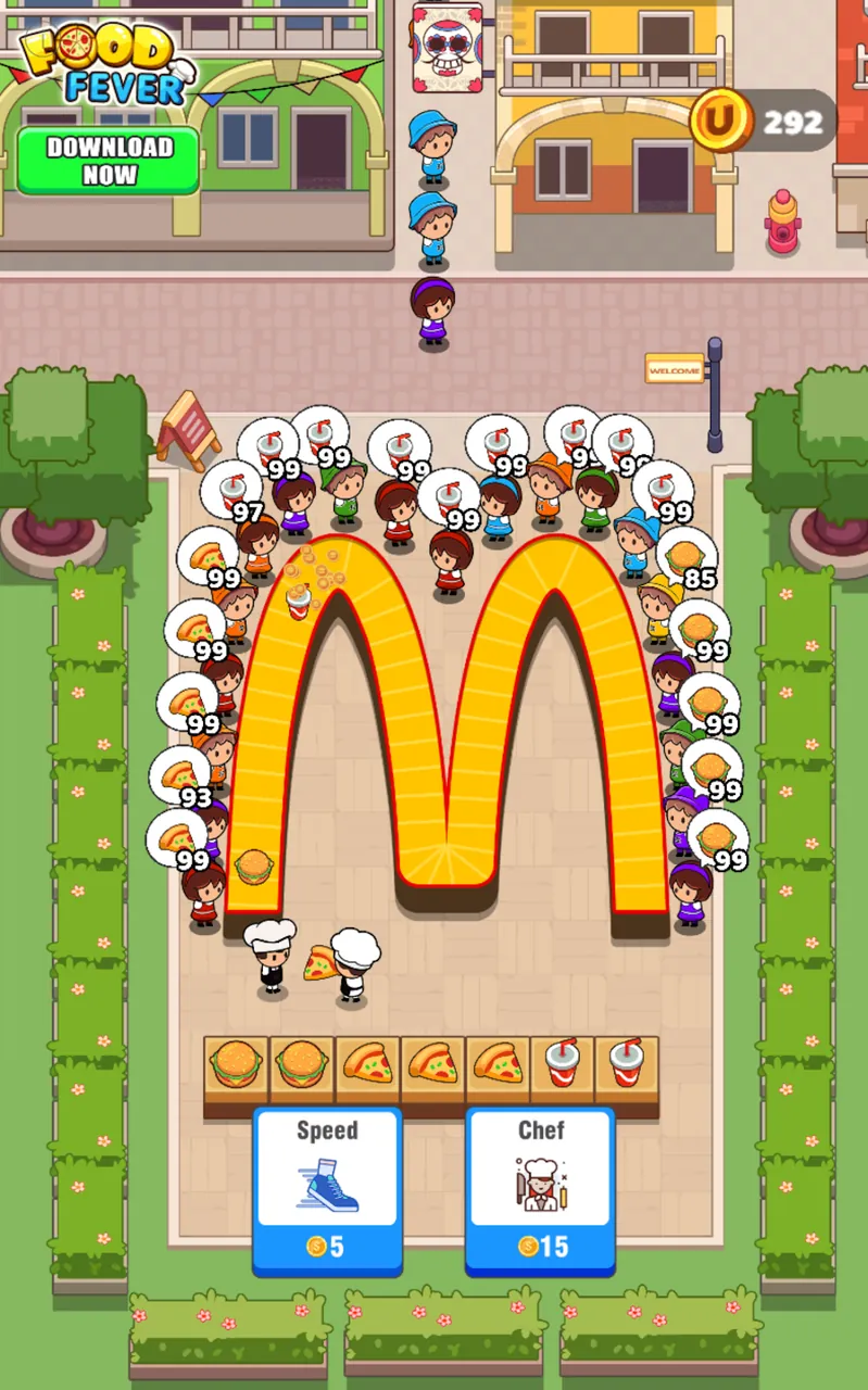 Food Fever: Restaurant Tycoon Screenshot 3