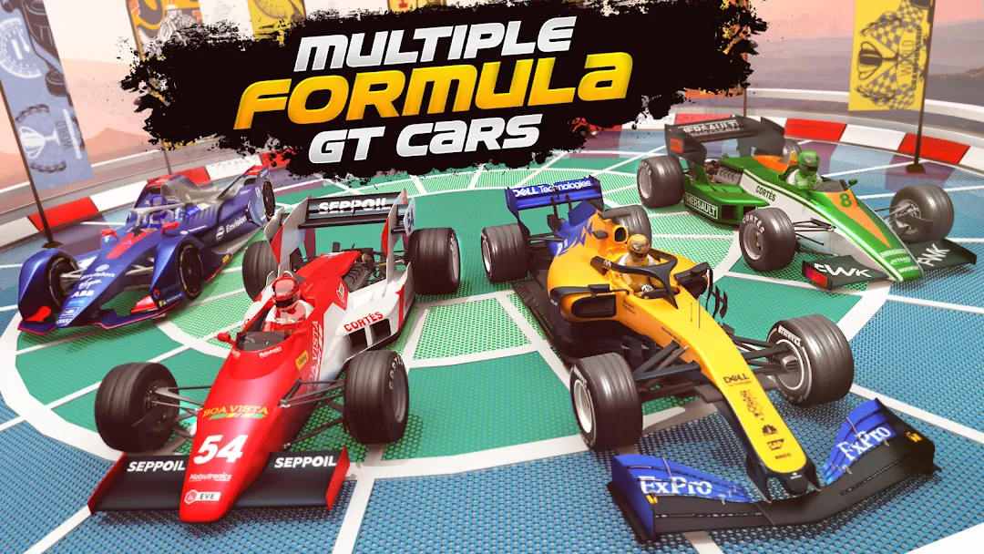 Formula Car Racing Stunts Ramp Screenshot 6