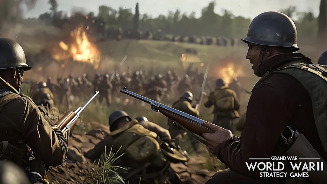 Grand War: WW2 Strategy Games Screenshot 2