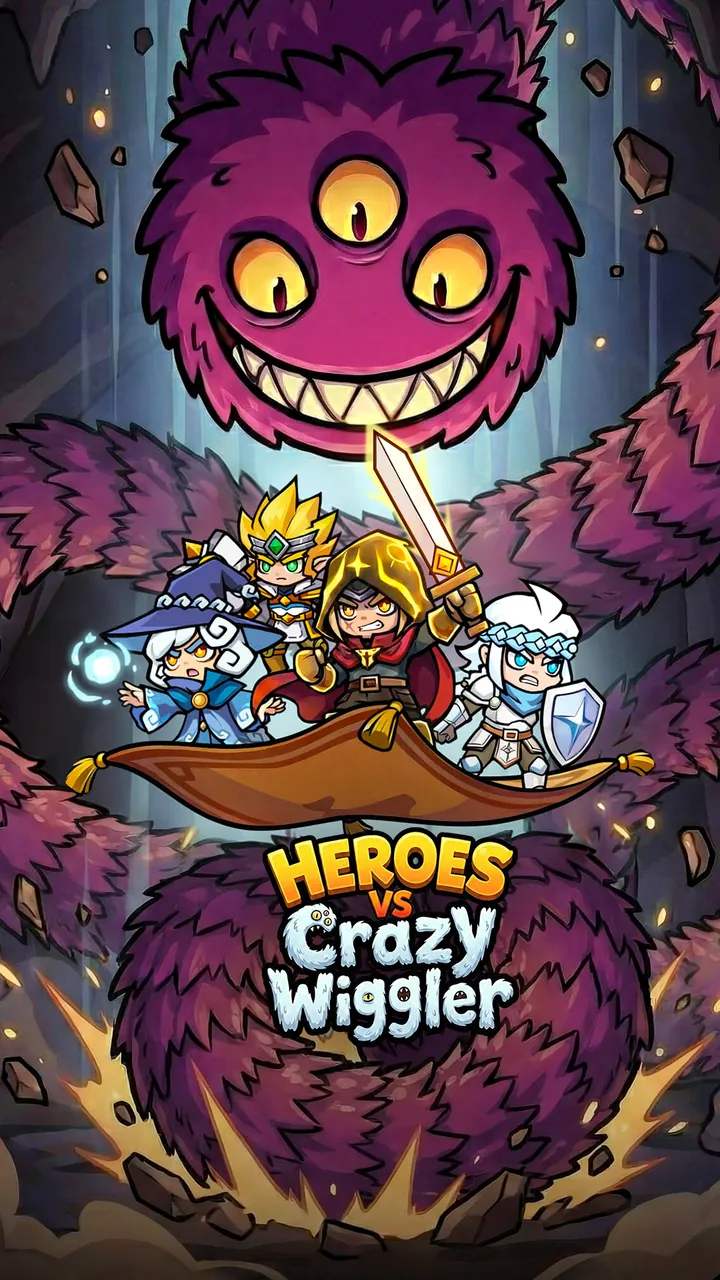 Heroes vs Crazy Wiggler Screenshot 2