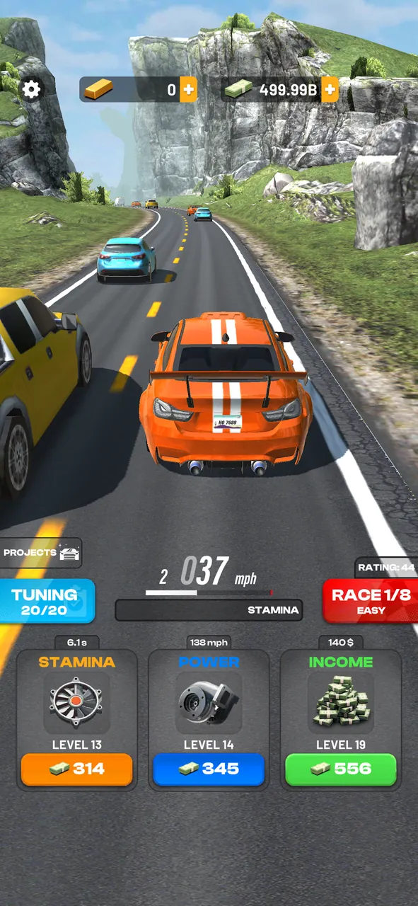 Highway Overtake Car Racing Screenshot 3