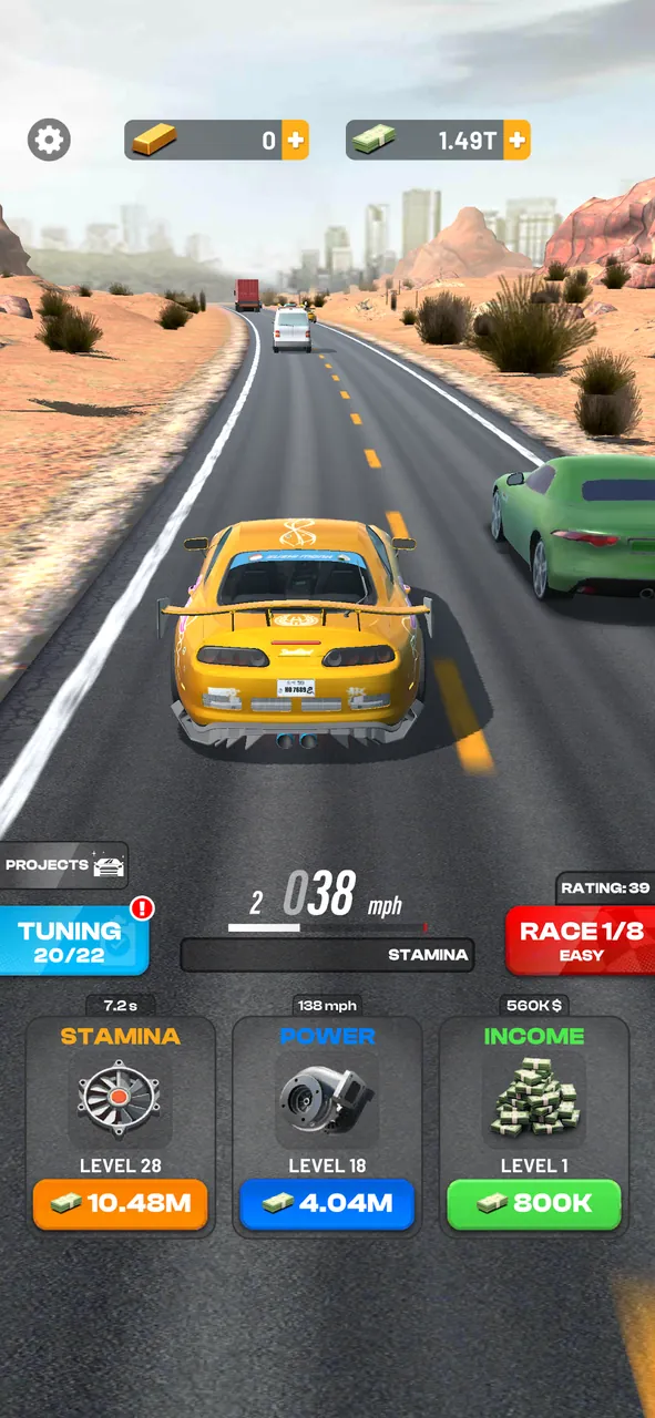 Highway Overtake Car Racing Screenshot 4