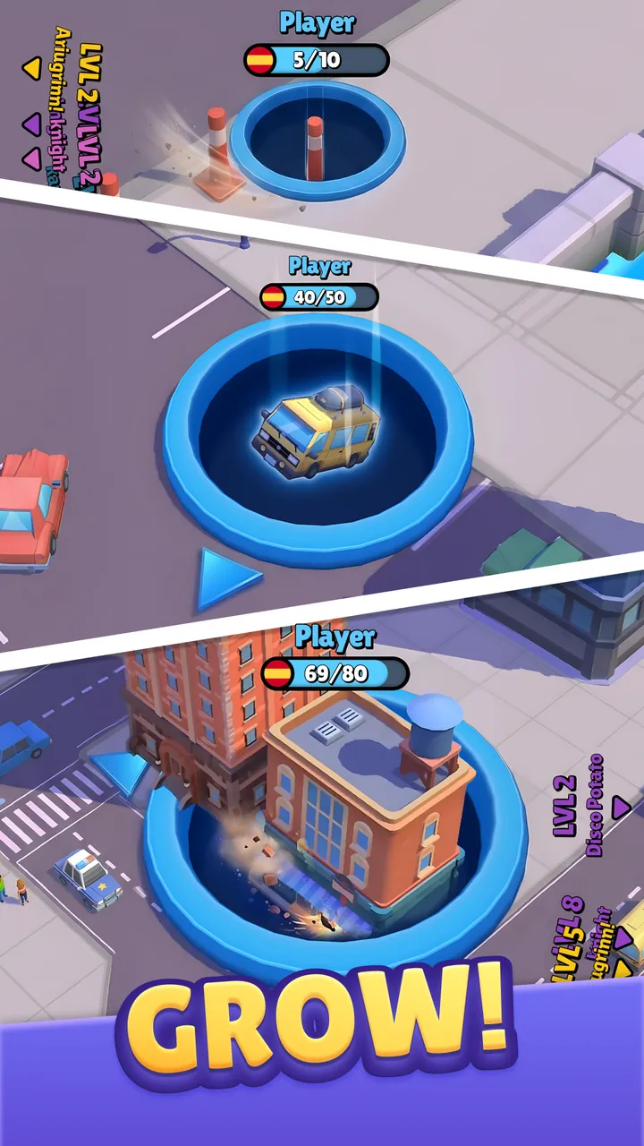 Hole.io Screenshot 3