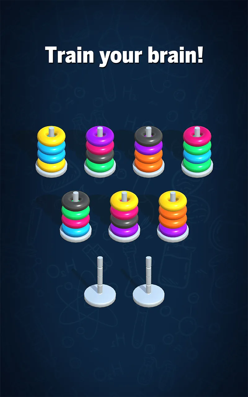 Hoop Sort Puzzle: Color Ring Screenshot 4