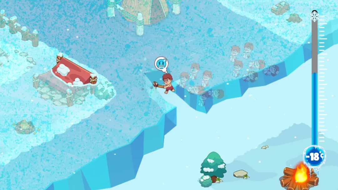 Icy Village: Tycoon Survival Screenshot 2