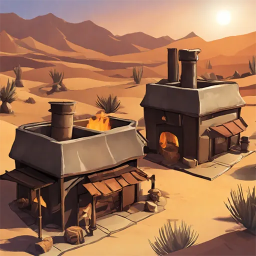 Idle Desert City Screenshot 1
