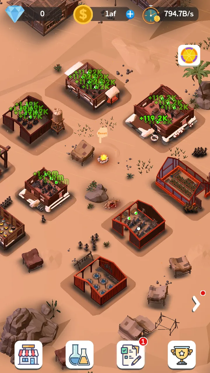 Idle Desert City Screenshot 7