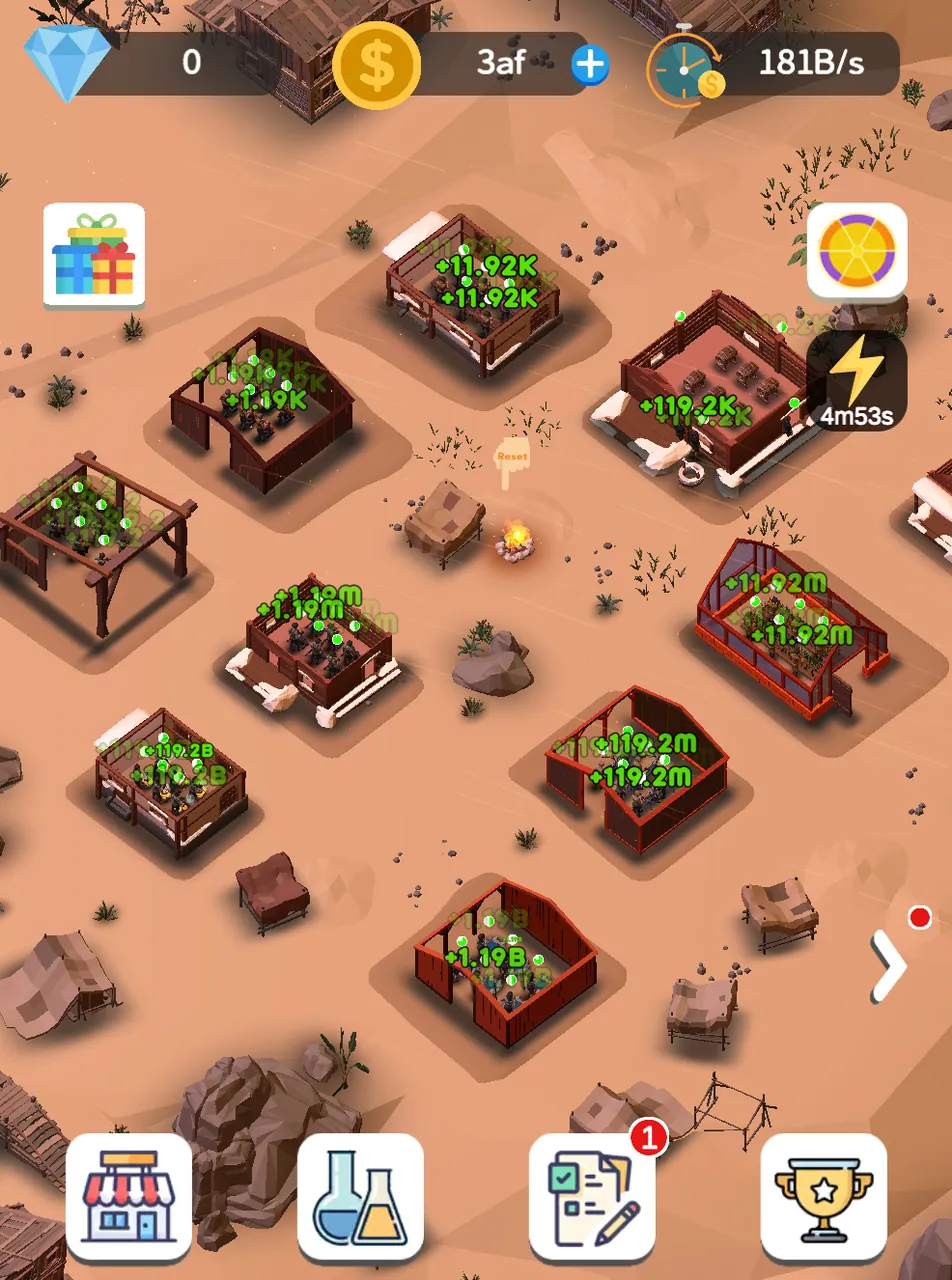 Idle Desert City Screenshot 8