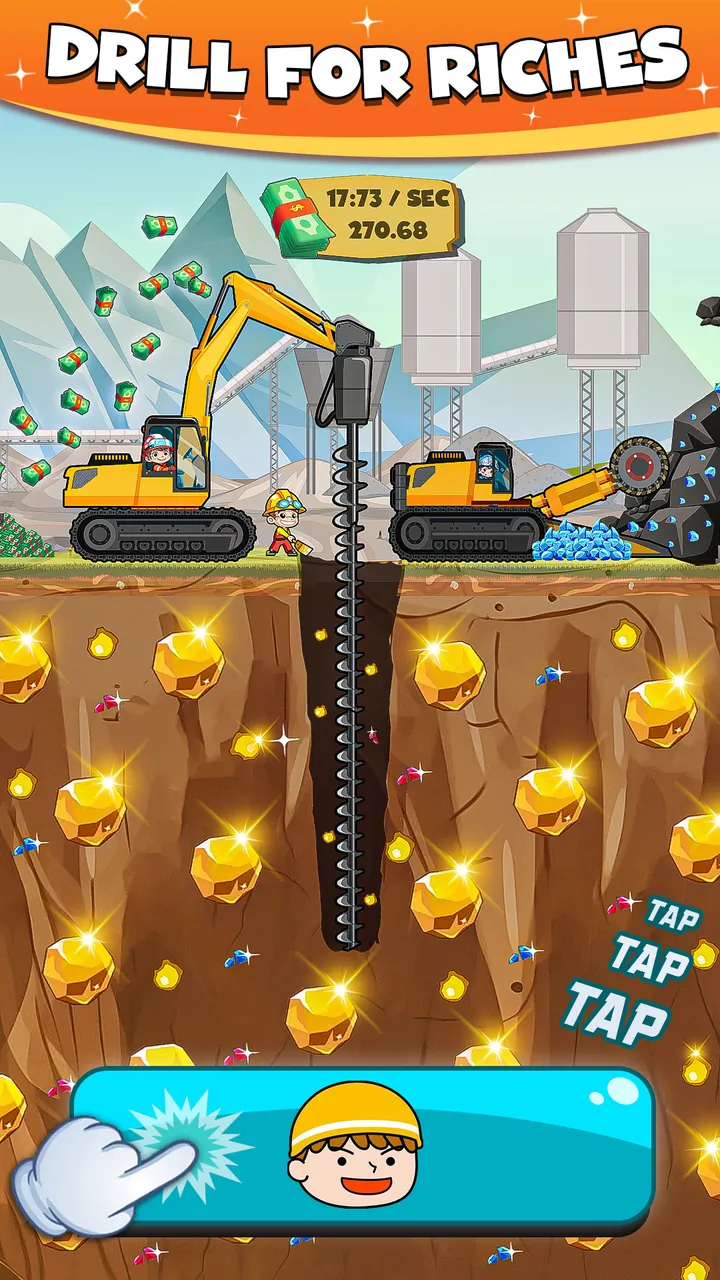 Idle Miner Clicker Games Screenshot 2