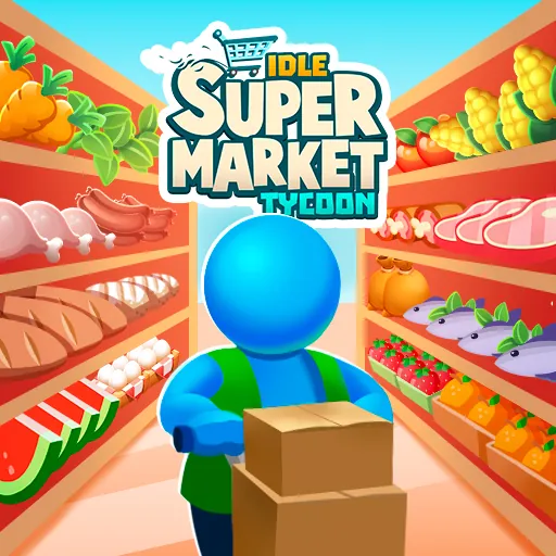 Idle Supermarket Tycoon Screenshot 1