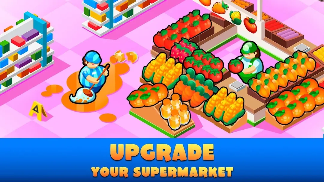 Idle Supermarket Tycoon Screenshot 3