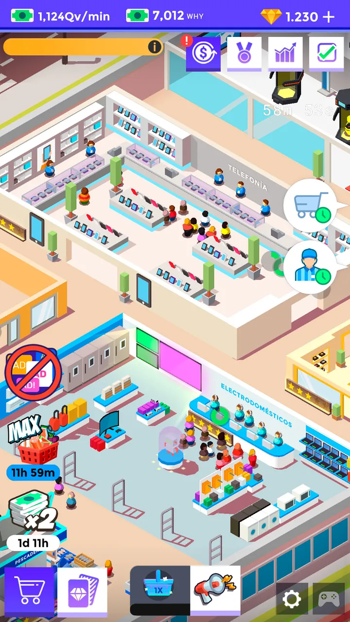 Idle Supermarket Tycoon Screenshot 6