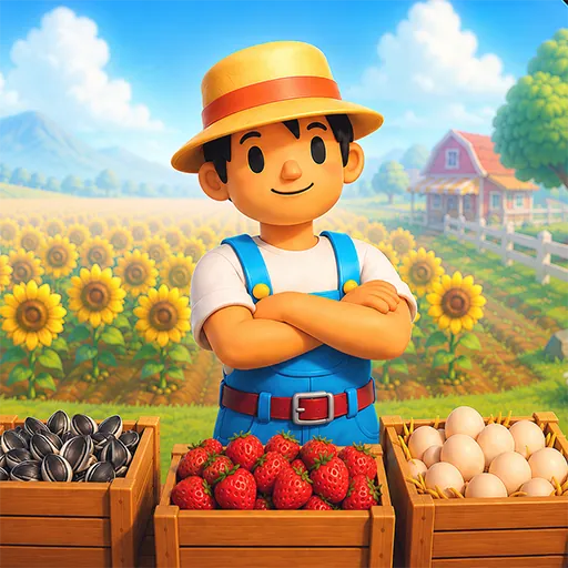 Little Farm Story: Idle Tycoon Screenshot 1