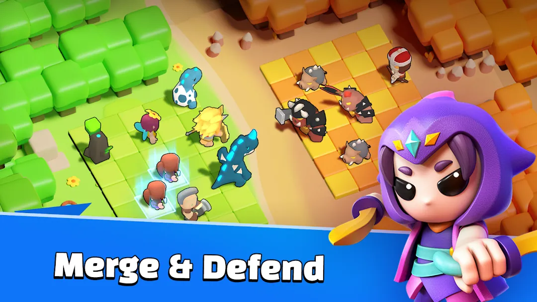Merge War - Army Draft Battler Screenshot 3