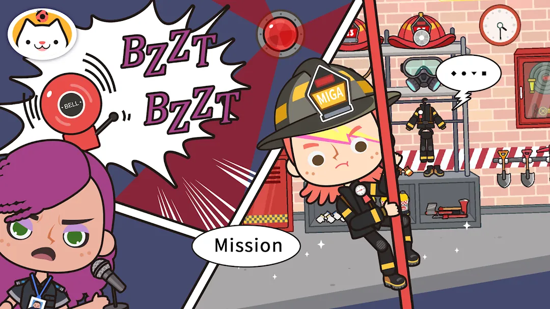 Miga Town: My Fire Station Screenshot 2