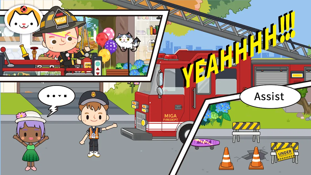 Miga Town: My Fire Station Screenshot 3