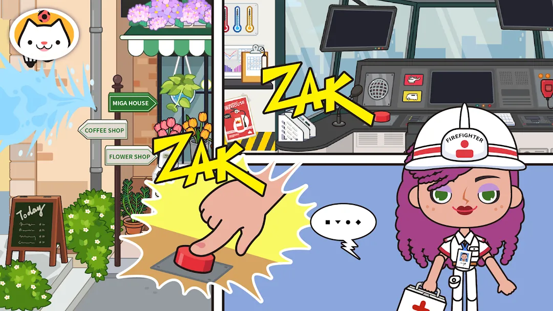 Miga Town: My Fire Station Screenshot 4