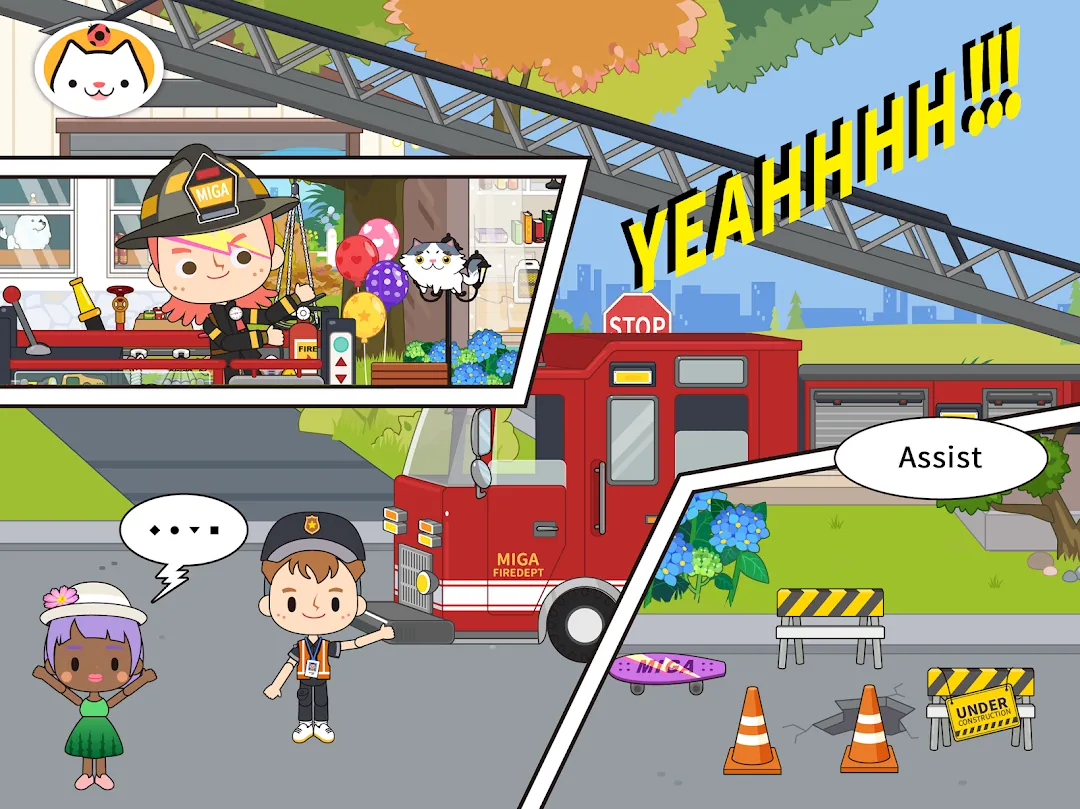 Miga Town: My Fire Station Screenshot 8