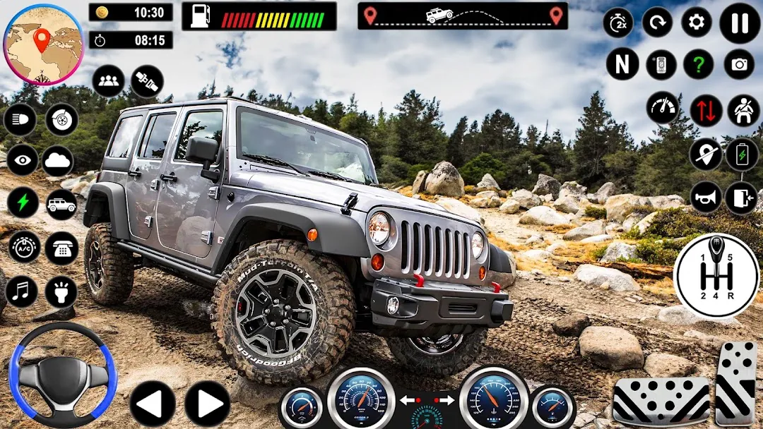 Offroad Jeep Driving Games 3D Screenshot 4
